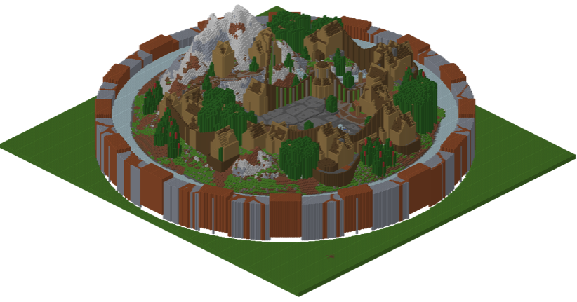 Aldea medieval del Survival